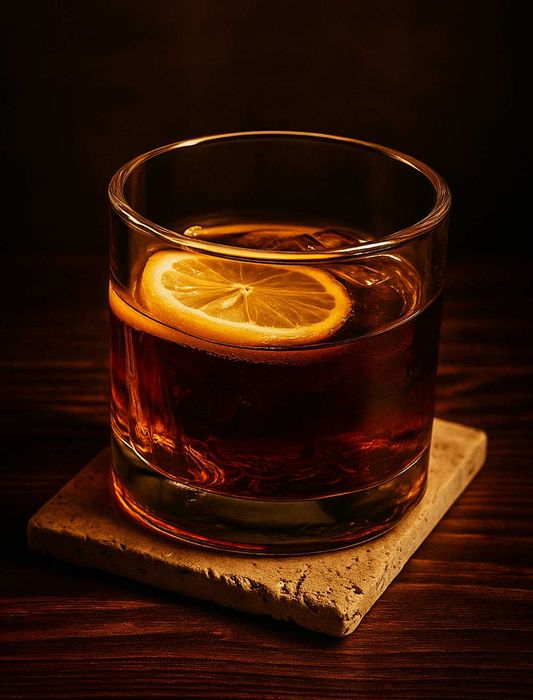 Ręcznie wykonane podkładki z trawertynu.