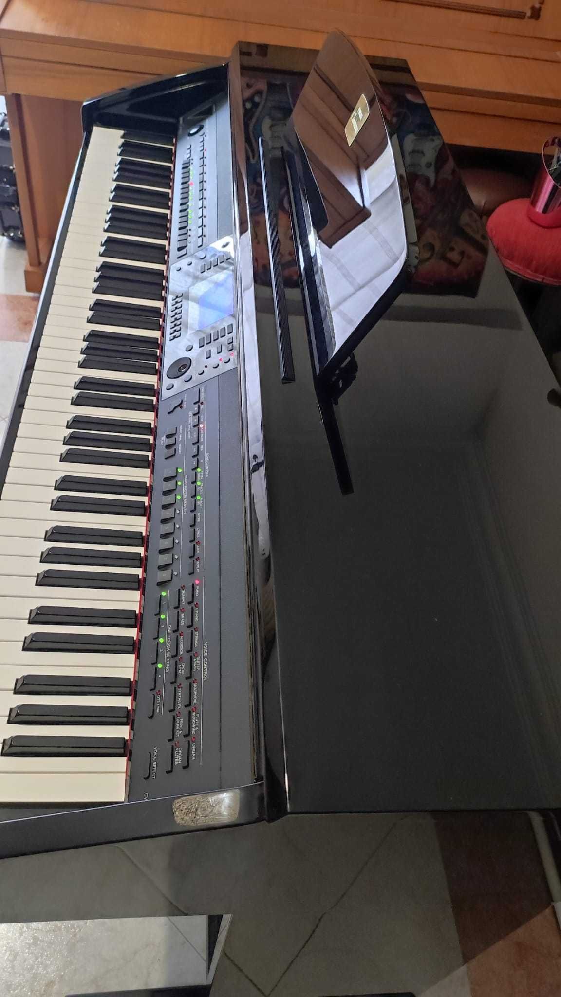 Piano Digital Yamaha Clavinova CVP Polished Ebony