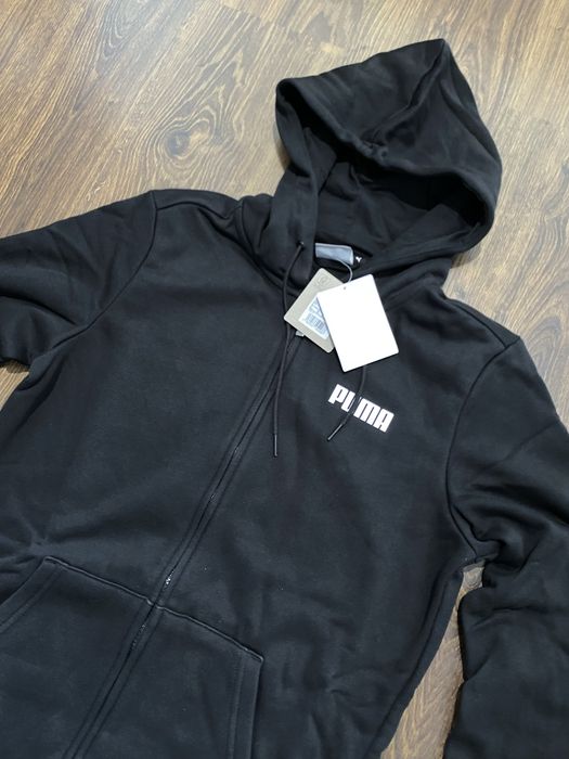 Зіп худі Puma оригінал нова кофта на замок з капішоном на флісі светр