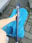 Czarny kij do baseballa 65 cm