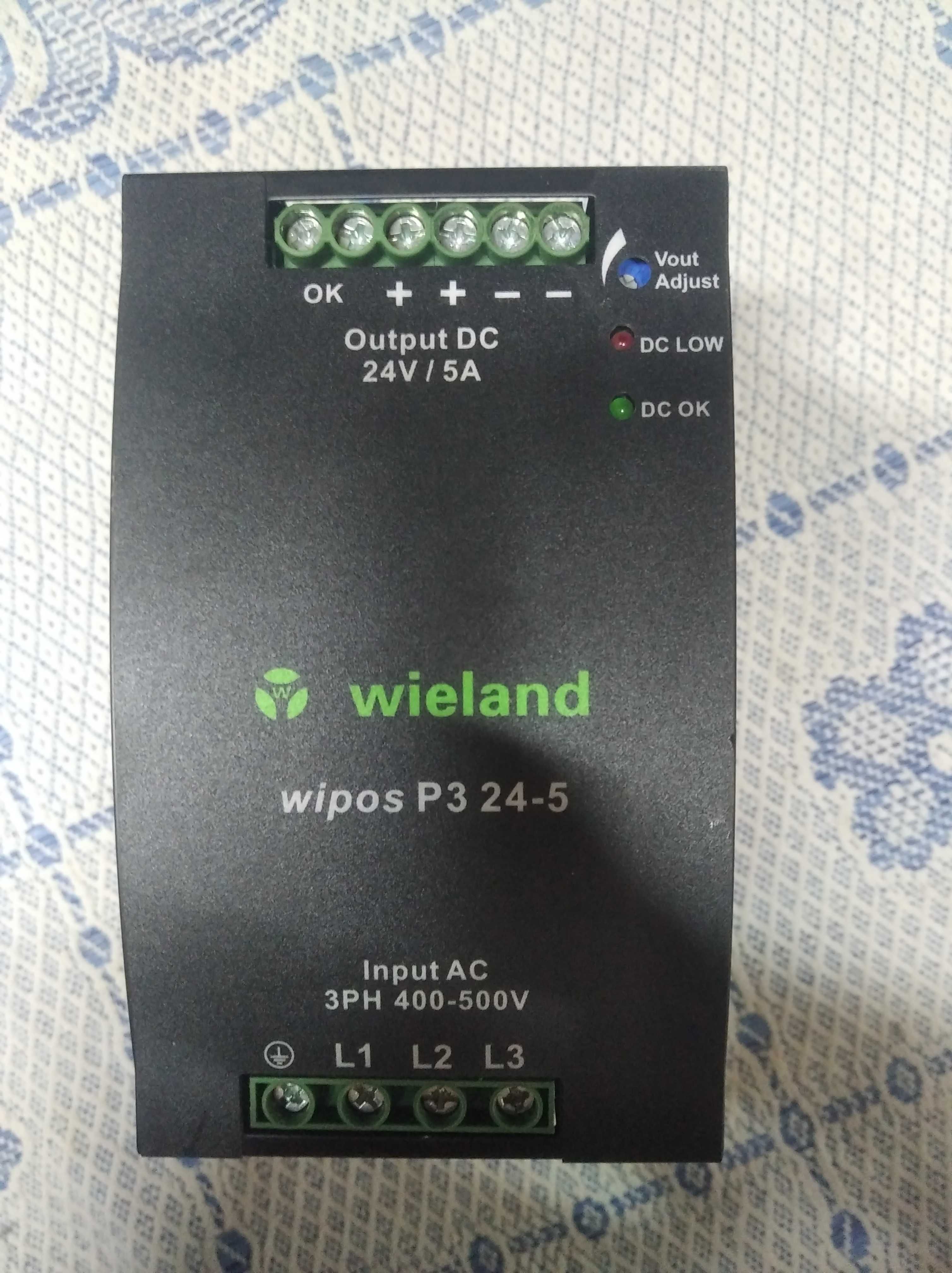 Блок питания Wieland wipos P3 24-5