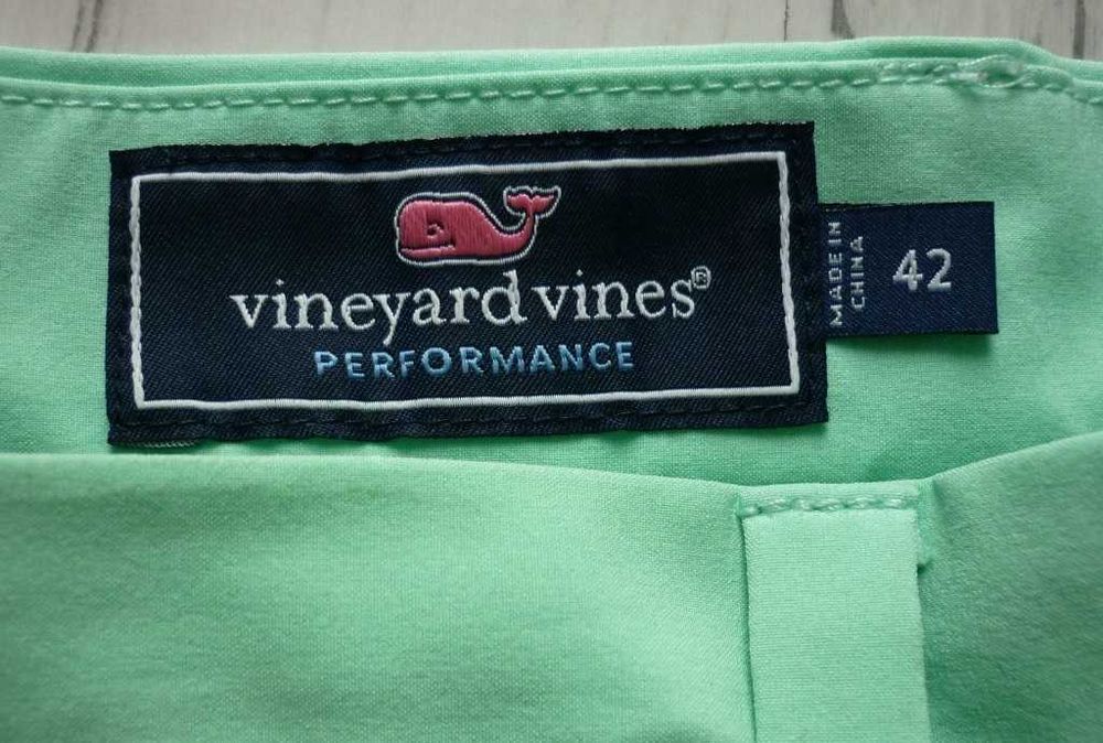 Duże męskie lekkie krótkie spodnie VINEYARD W42 3XL spodenki STRETCH