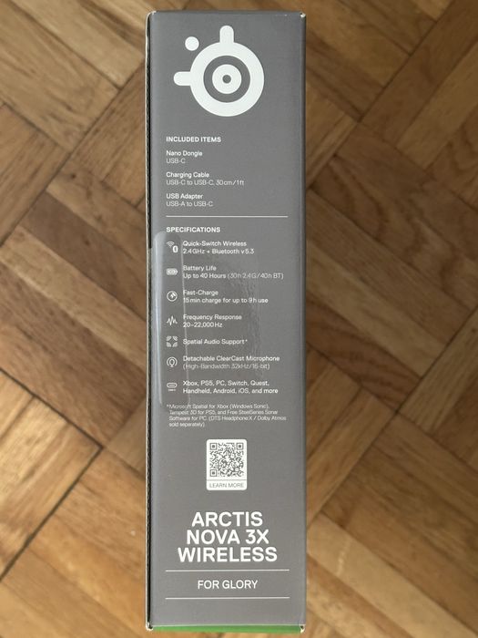 SteelSeries Arctis Nova 3X Wireless