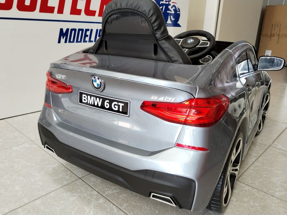 Carro eléctrico criança 12v 2 motores BMW 6gt