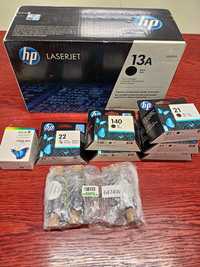 Продам новые картриджи HP-13A / HP-22 /  6474W