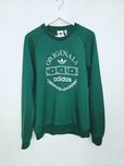 Bluza męska Adidas zielona bawełna M vintage retro
