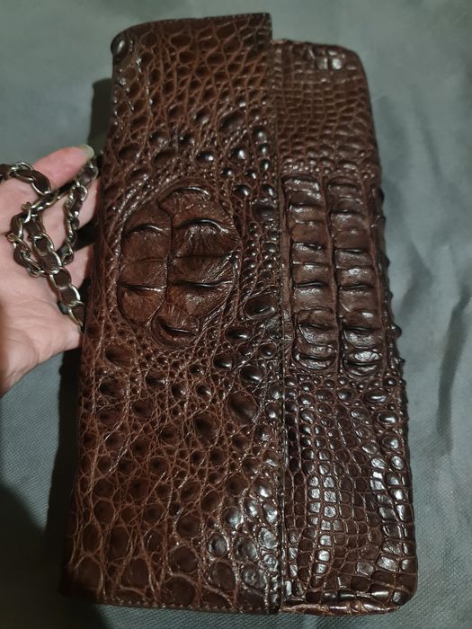 Сумка сумочка кожа кожаная крокодил