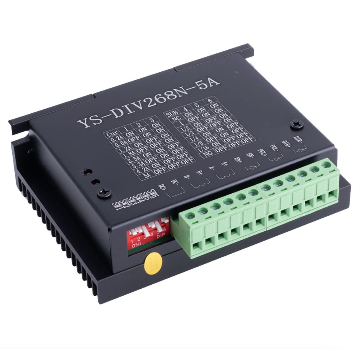 Драйвер крокового двигуна TB6600 (4A). ЧПК(ЧПУ).HY-DIV268N-5A (TB6600)