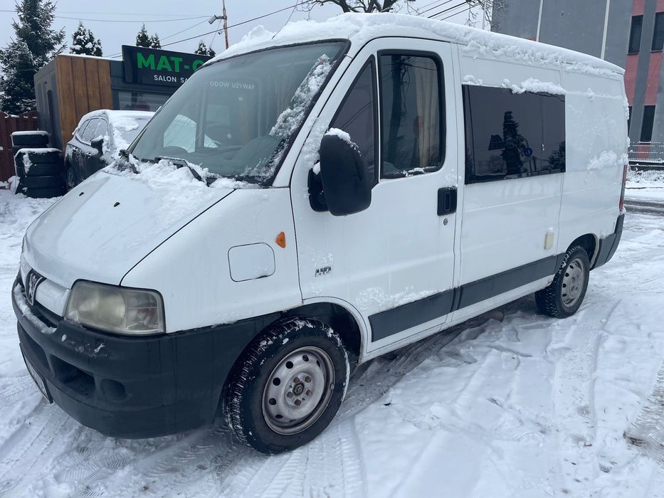 Peugeot Boxer  Tani Kamper na ryby i nie tylko