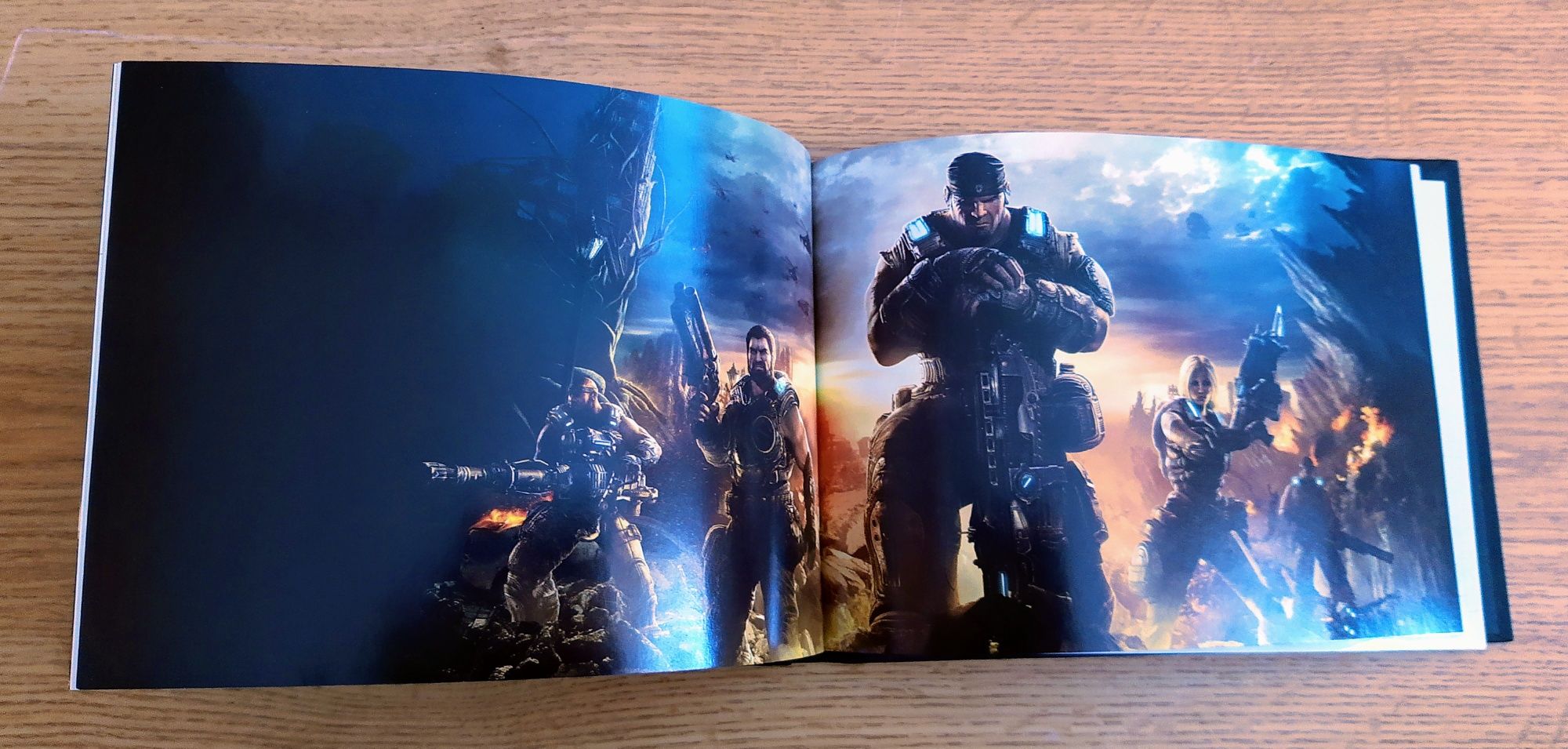 Gears od War artbook kolekcjonerski Xbox One 360 Series X PC.