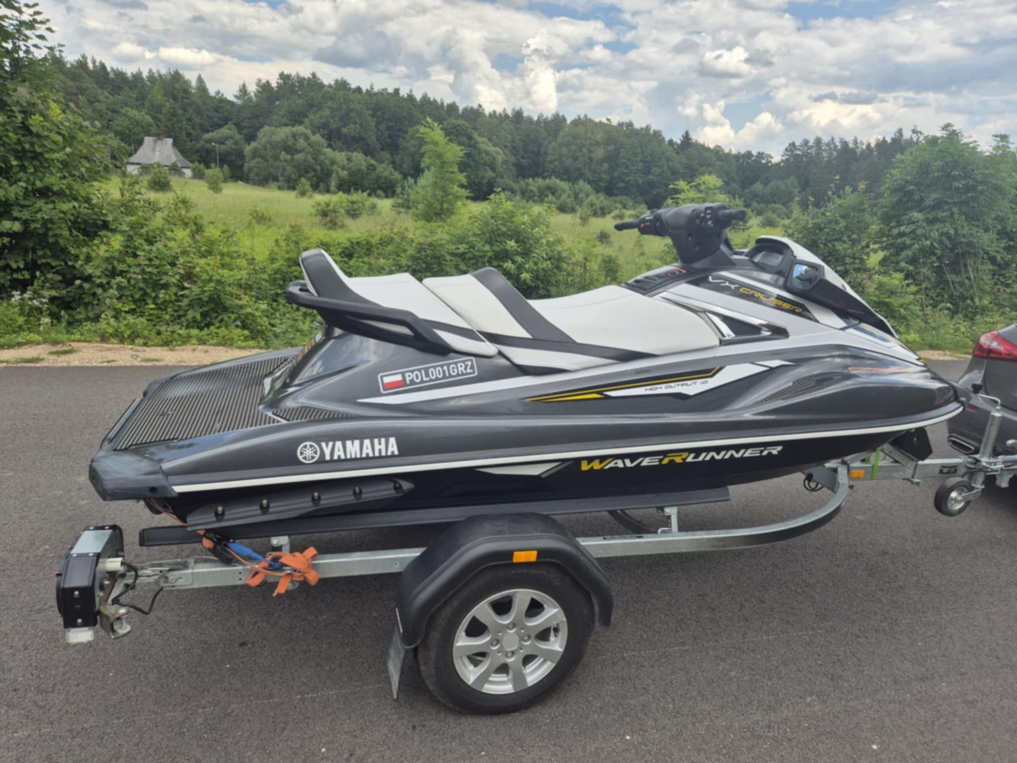 Yamaha vx cruiser tylko 50 mth, 2017 rok, zestaw z przyczepką