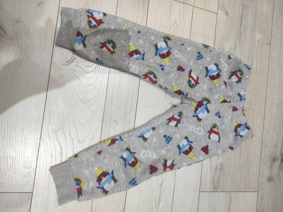 Polarowe spodnie dresowe