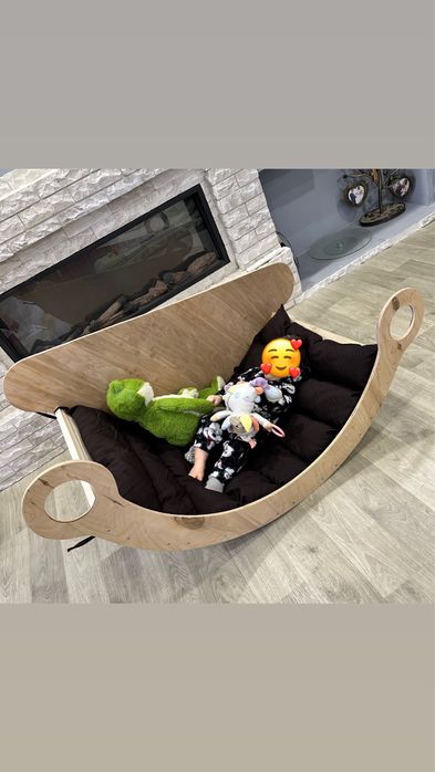 Ліжко качалка балансир велика Качеля балансир