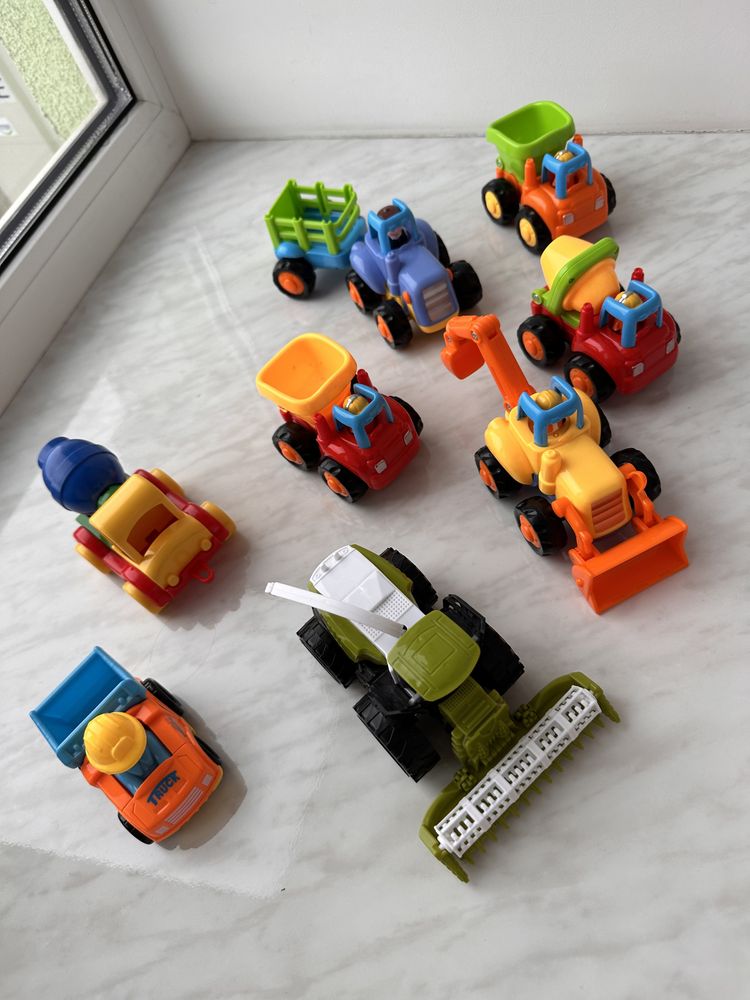 Вантажівка трактор машинки іграшки дитячі