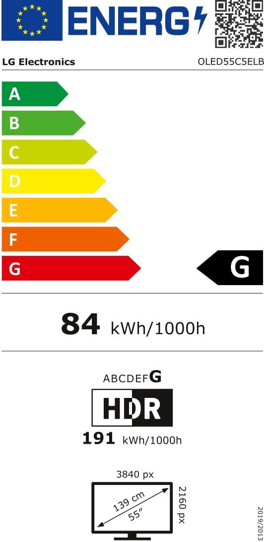 Telewizor LG OLED55C5ELB 55 cali