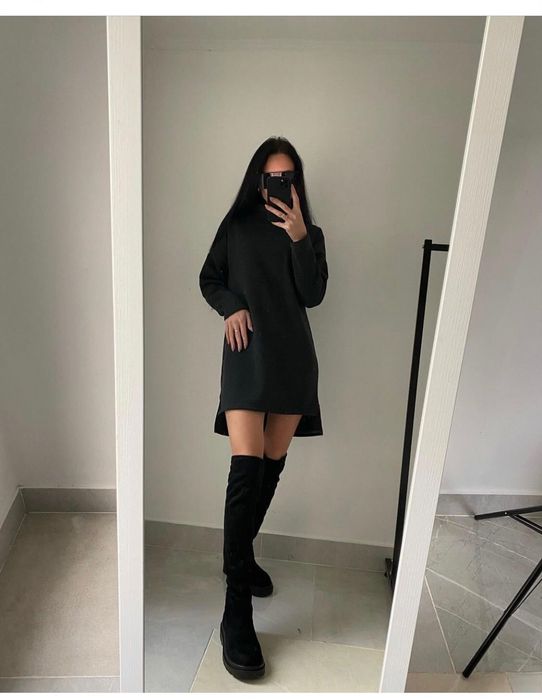 Сукня туніка чорна