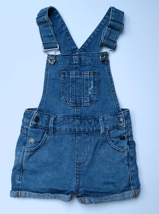 Ogrodniczki Reserved 116 jeansowe krótkie