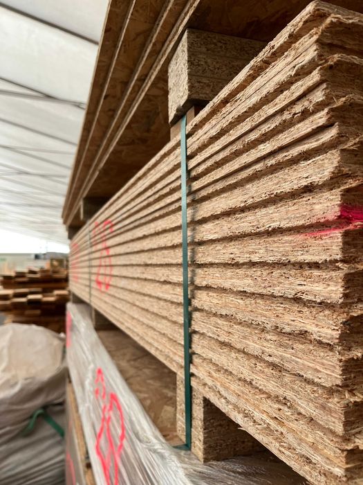 OSB kl II pióro wpust, frezowana 22mm 675x2500mm
