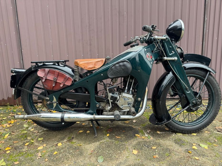 Zundapp  Gnome & Rhone 1937 4CV 350cc Super Major Dokumenty Na chodzie