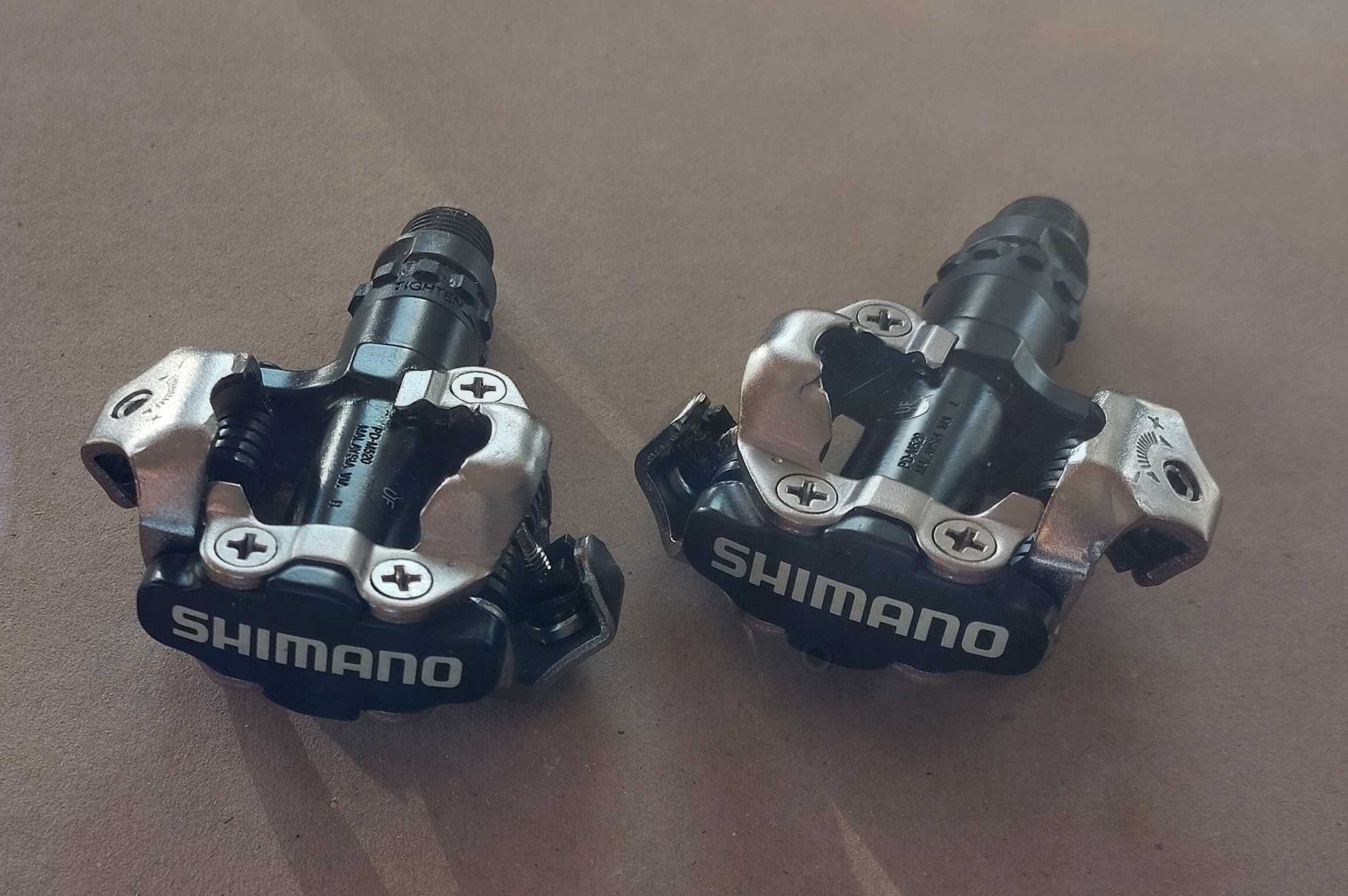 Pedały rowerowe SHIMANO SPD PD-M520