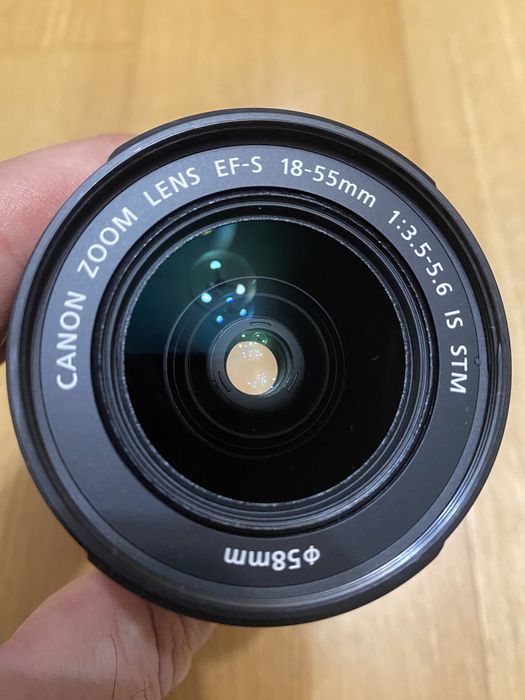 Lente Canon EF-S 18-55 mm IS STM