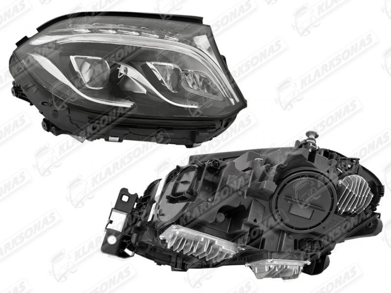 Фара передня MERCEDES BENZ GLS KLASE (X166) 11.2015 - 01.2019
