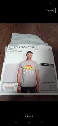 T-shirt męski z nadrukiem Tom&Rose