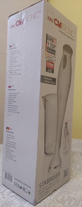 НОВИЙ блендер Clatronic