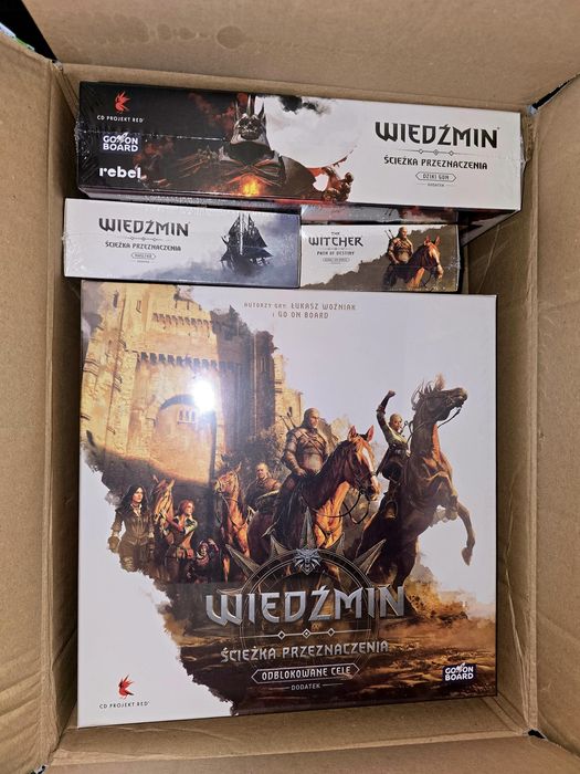 Gra planszowa Wiedźmin Ścieżka Przeznaczenia ALL-IN