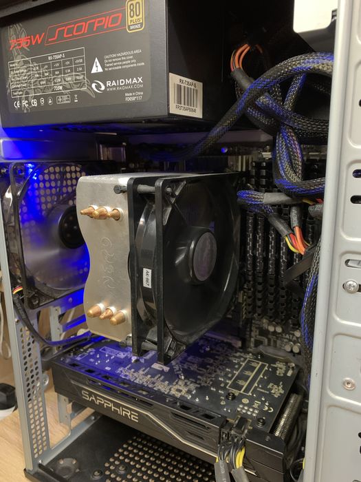 RX580 4gb | 32gb DDR3 | 128gb SSD | Xeon 5675 (6/12) | 735 W - ігровий