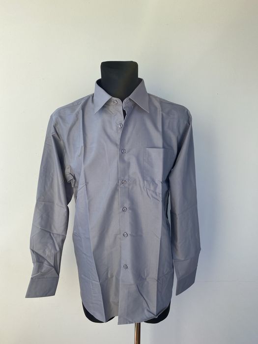 Koszula męska nowa 44 rozmiar 182-188 wzrost kolor szary długi rękaw