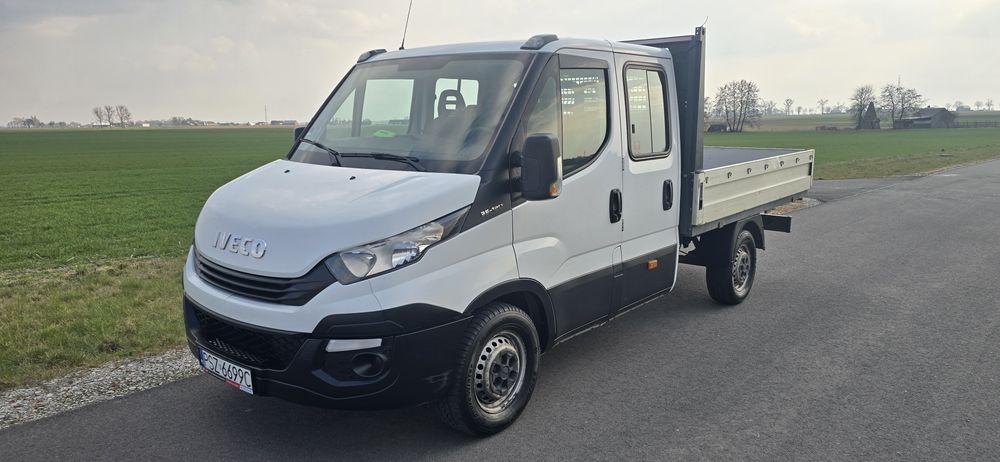 Iveco 35S12 Doka,Dubel Kabina,Klimatyzacja, 190 tyś km, 7 Osób, Serwis