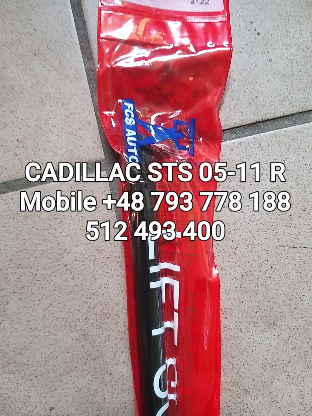 Siłownik-teleskop bagażnika -maski Cadillac STS 05-11 r