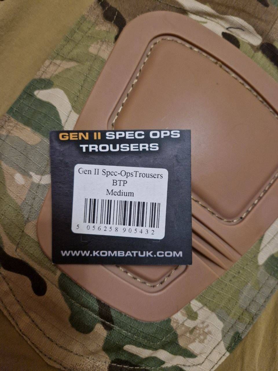 Штани Gen II Spec-Ops Trousers BTP , COMBAT TACTICAL, Multicam