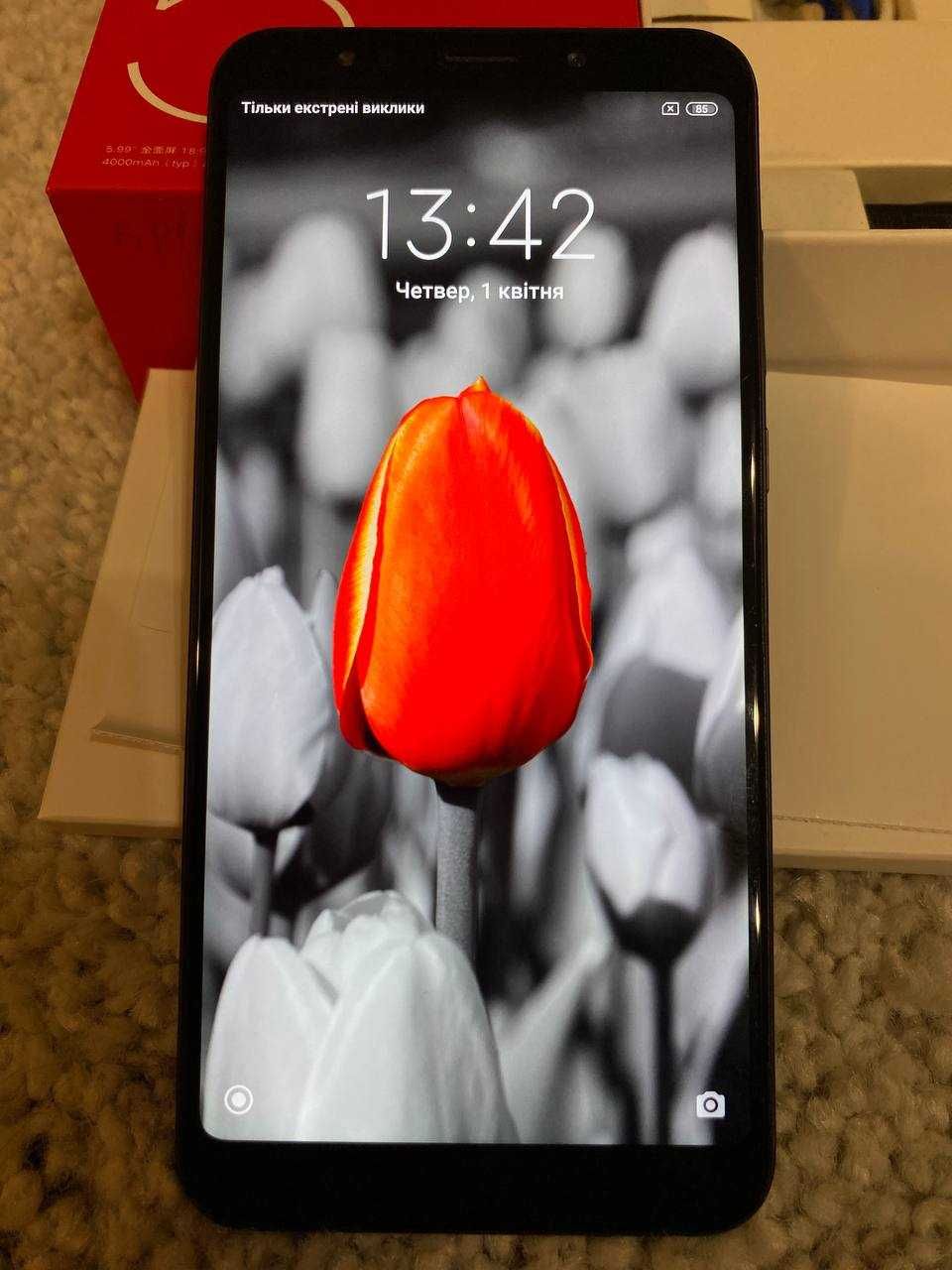 Смартфон Xiaomi Redmi 5 Plus 3/32 Black (2 SIM) Телефон
