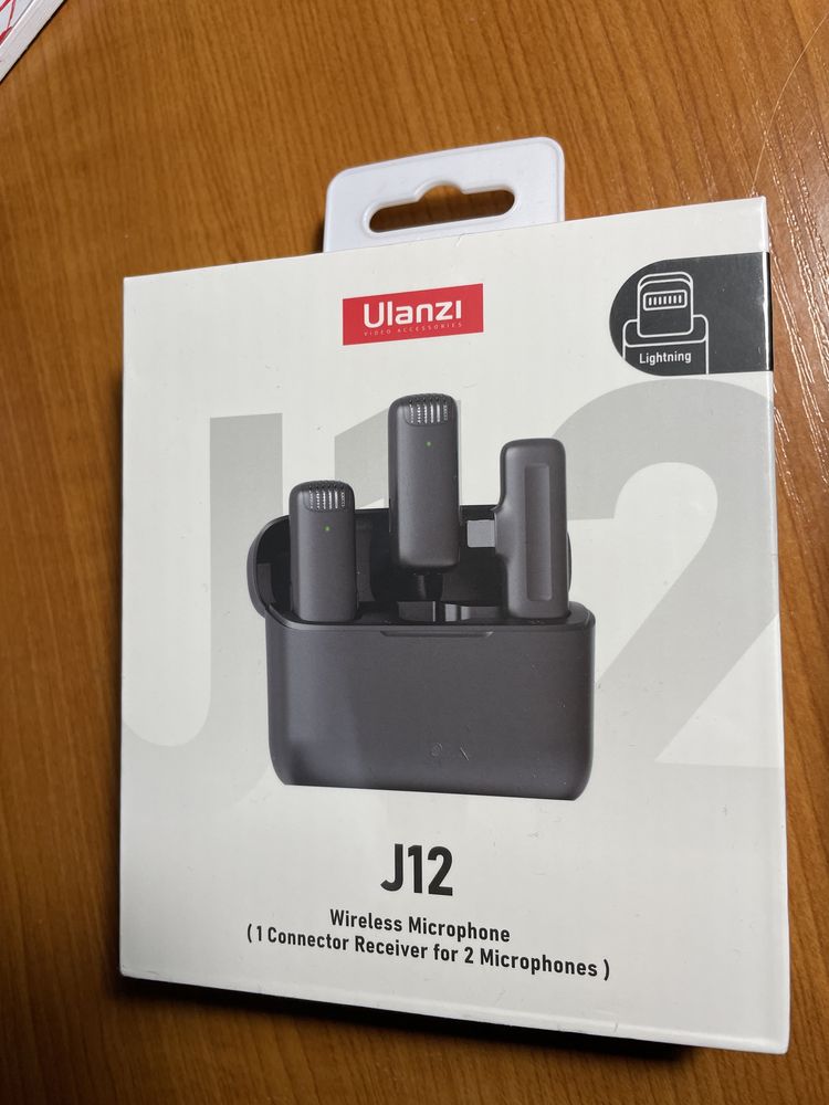 Ulanzi J12 Lavalier ZAFOLIOWANY