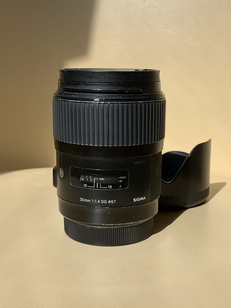 Sigma 35mm f1.4 DG for Canon