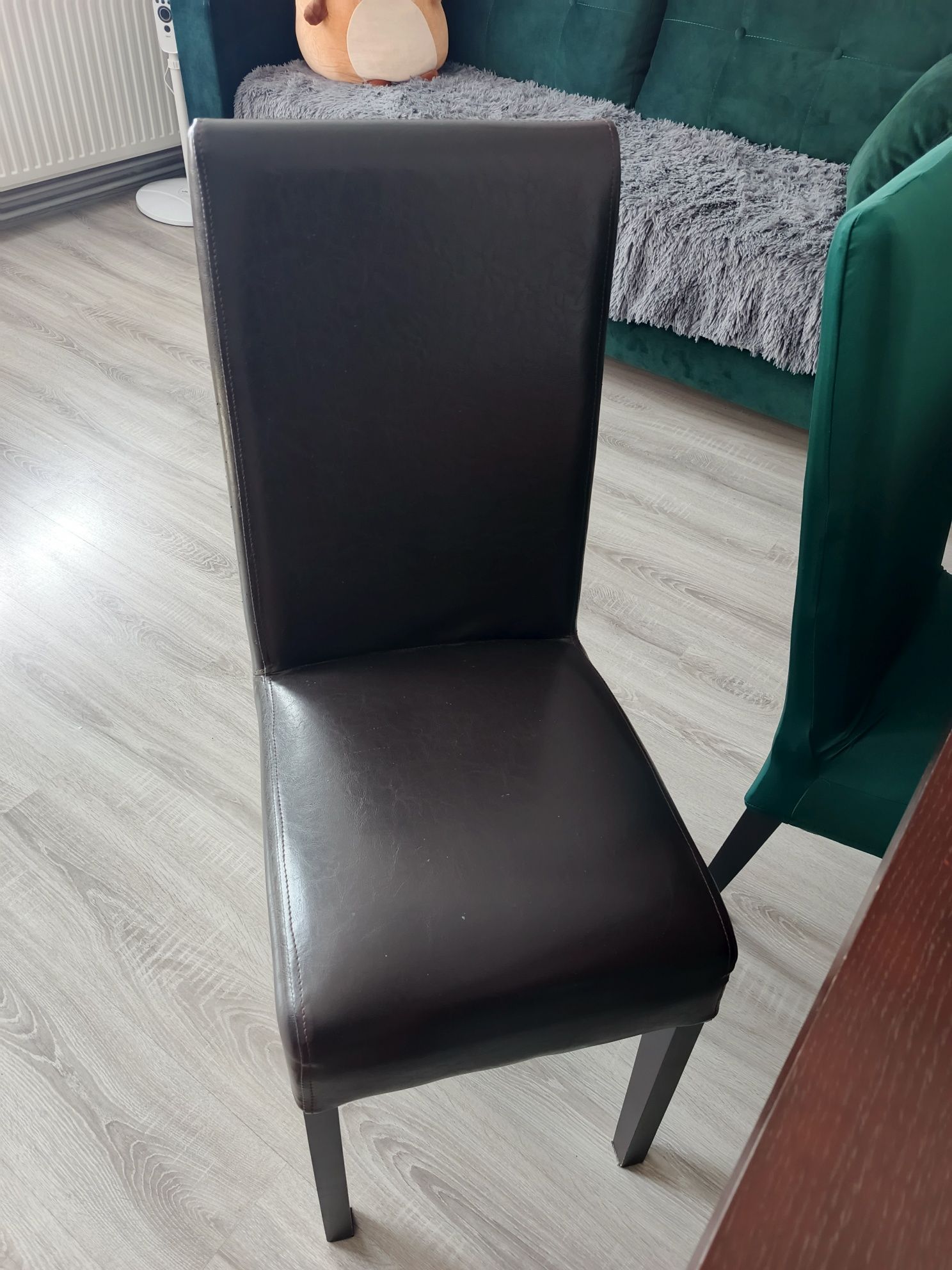 Duży stół z krzesłami