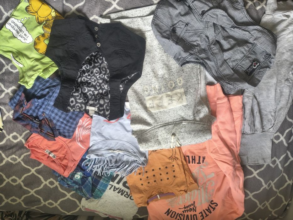 Torba ubrań dziewczynka 8-9 lat