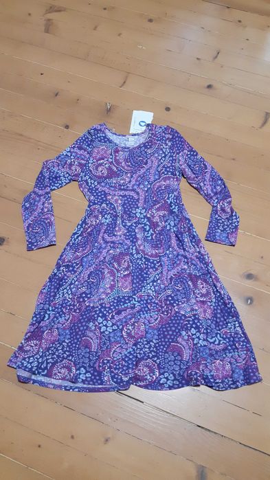 Платье Monsoon Jersey blue/pink 146-152