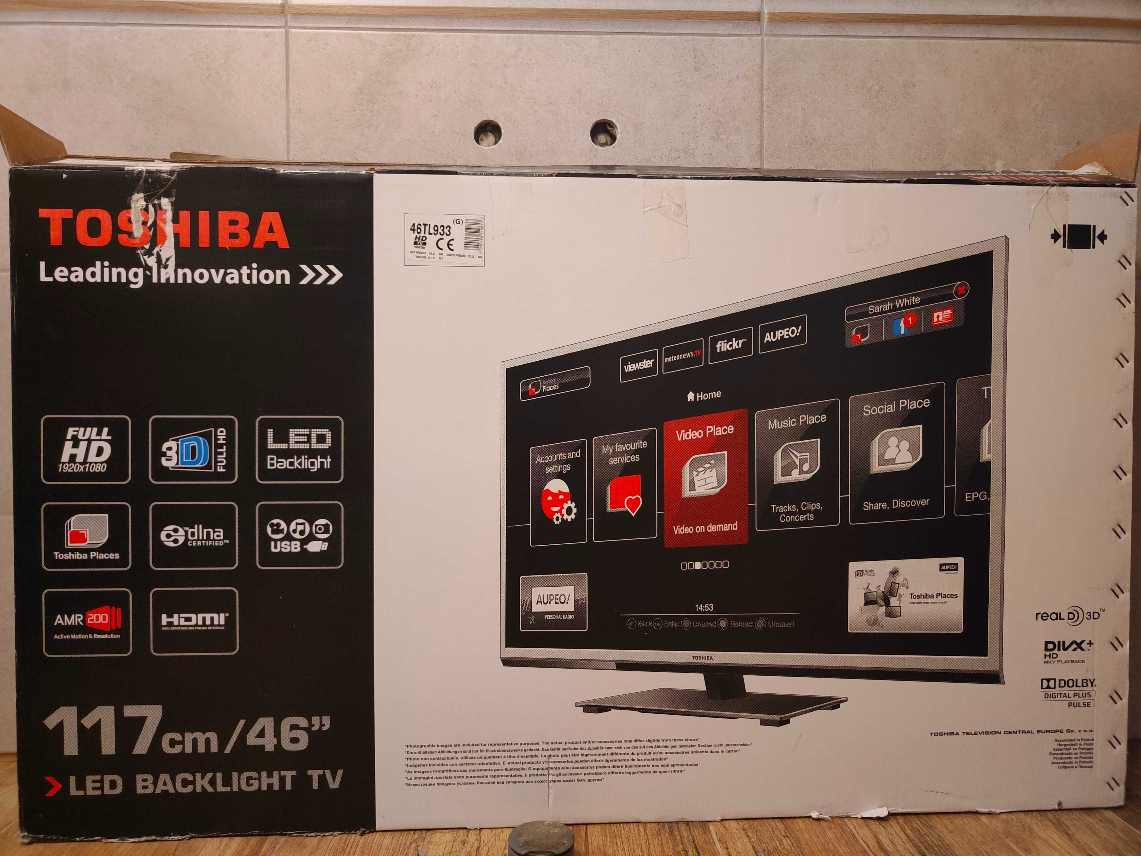 Telewizor Toshiba 46" LED