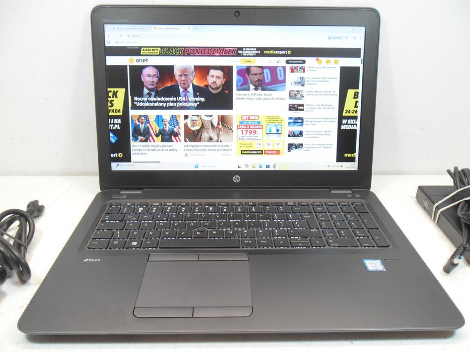 Laptop HP Zbook 15u G3 i7-4rdz./16GB/W11/JAKOŚĆ PREMIUM GWAR.12msc