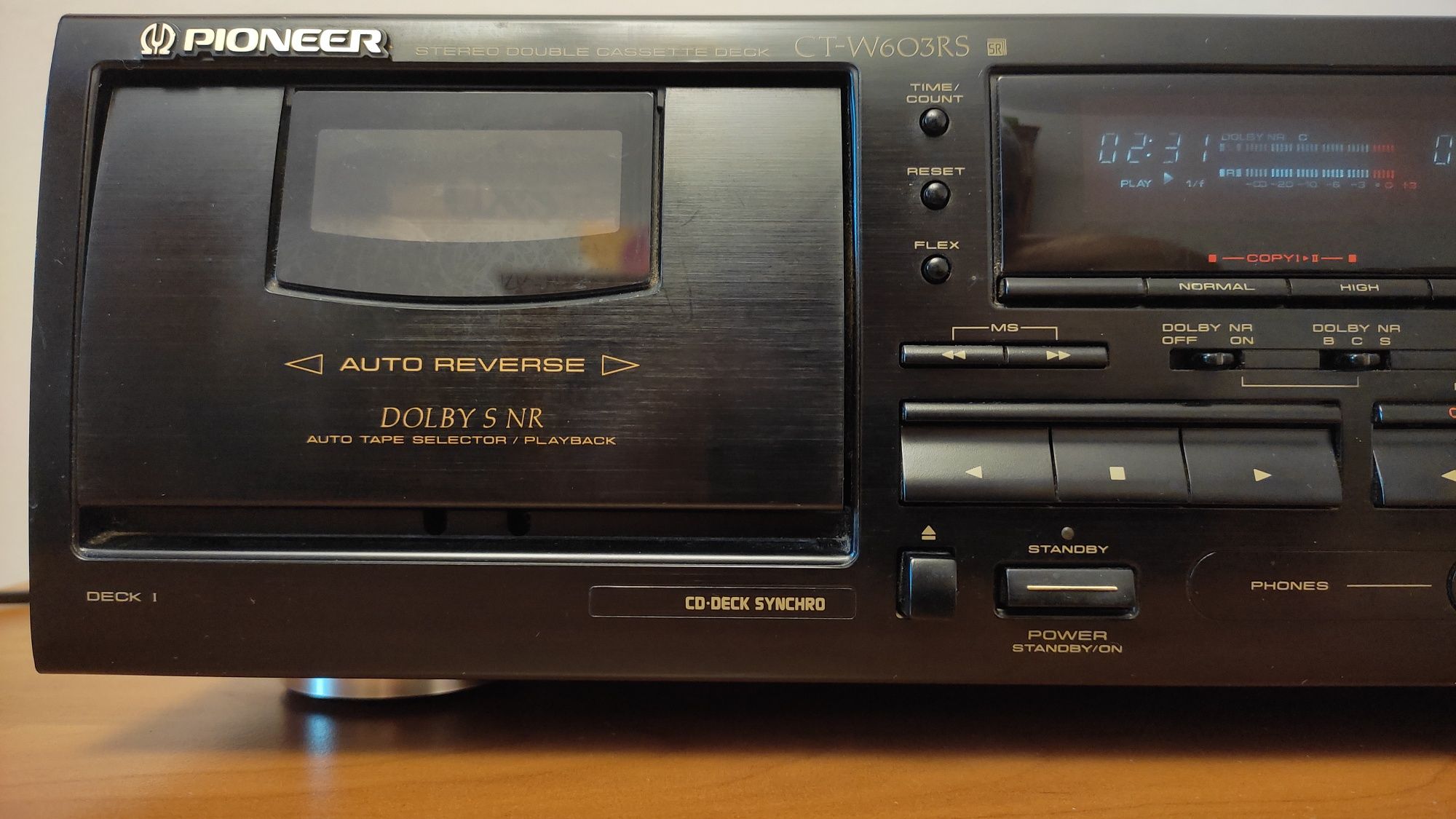 Magnetofon Pioneer CT-W603RS