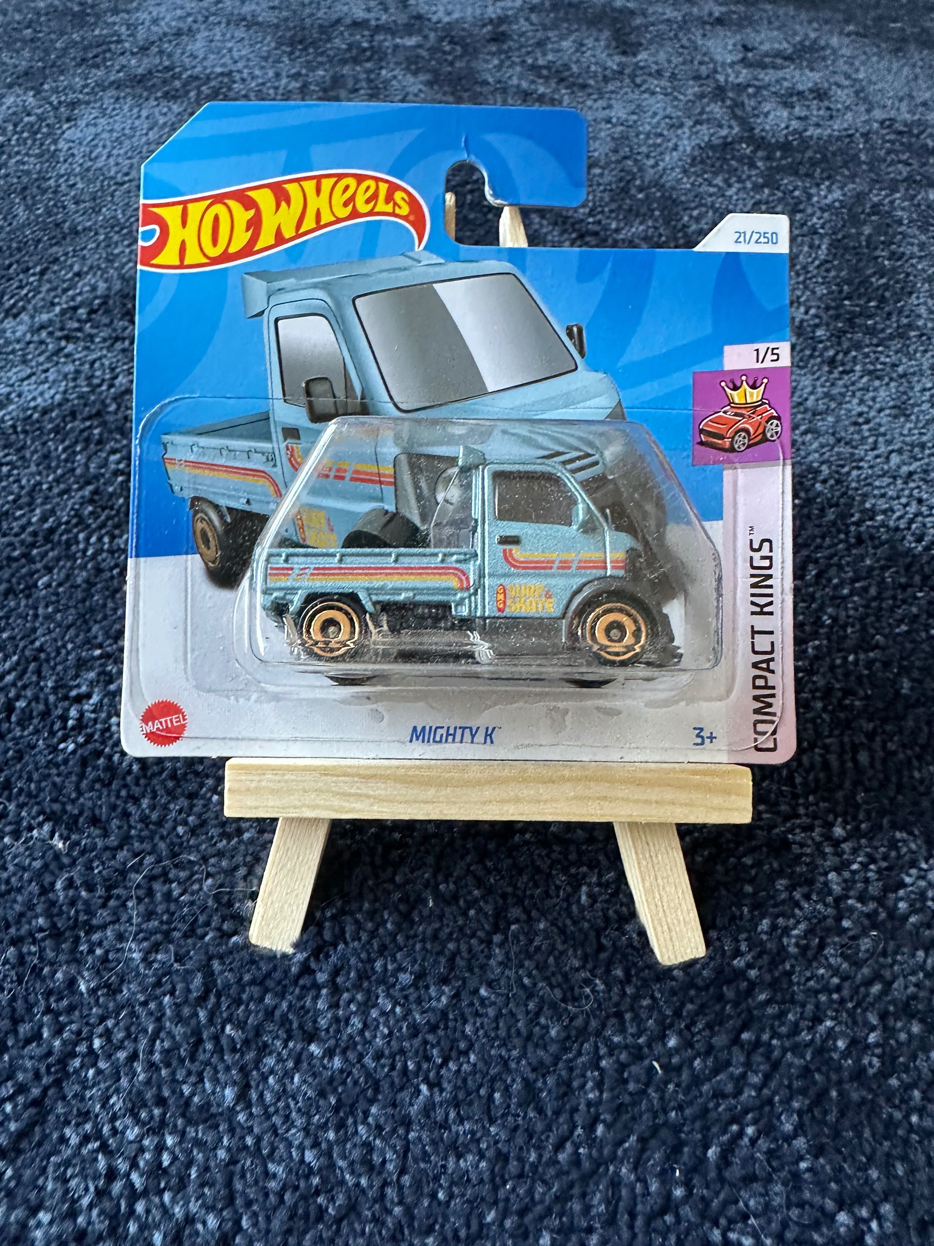 hot wheels mighty k niebieski