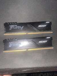 Ram fury 8gb x2 3600 mhz cl17