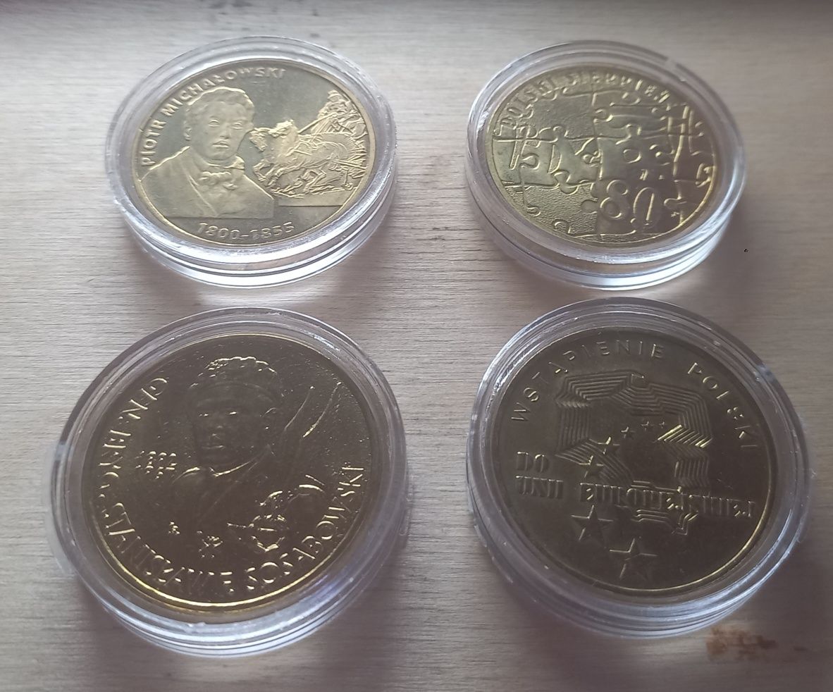 4 x 2 złote Nordic Gold