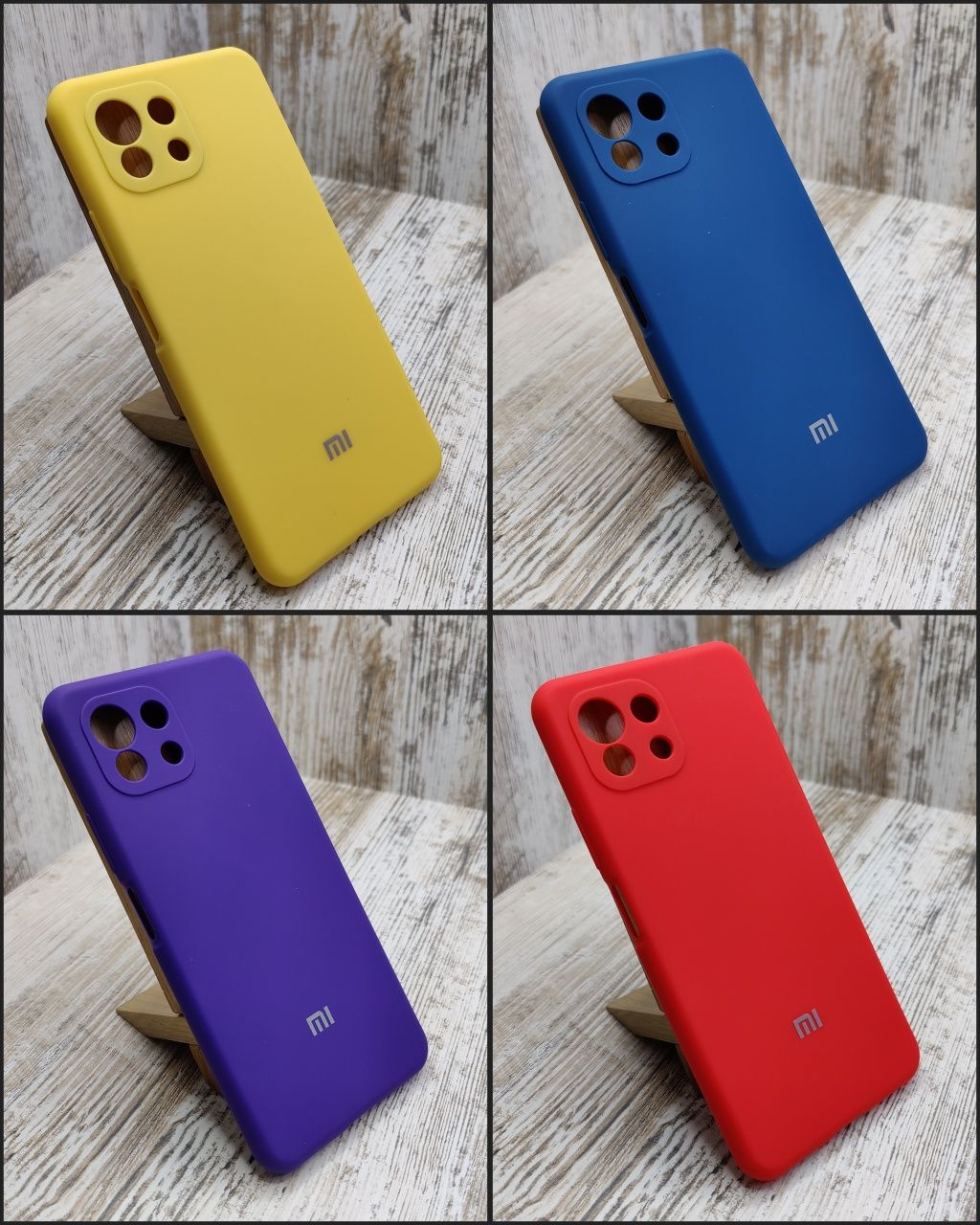 Чехол Silicone Case Full на Xiaomi 11 Lite 5G NE/ Mi11 Lite Микрофибра