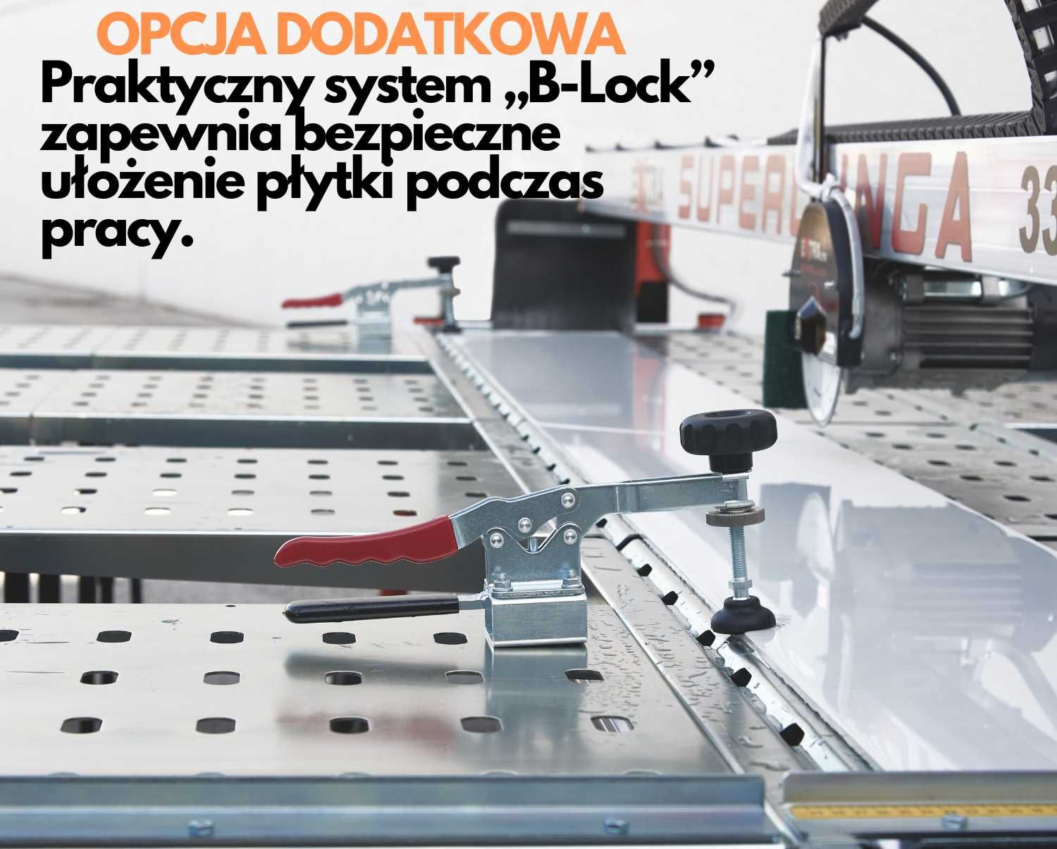 Przecinarka piła do cięcia płyt gresu Battipav EXTRA 3300S Superlunga