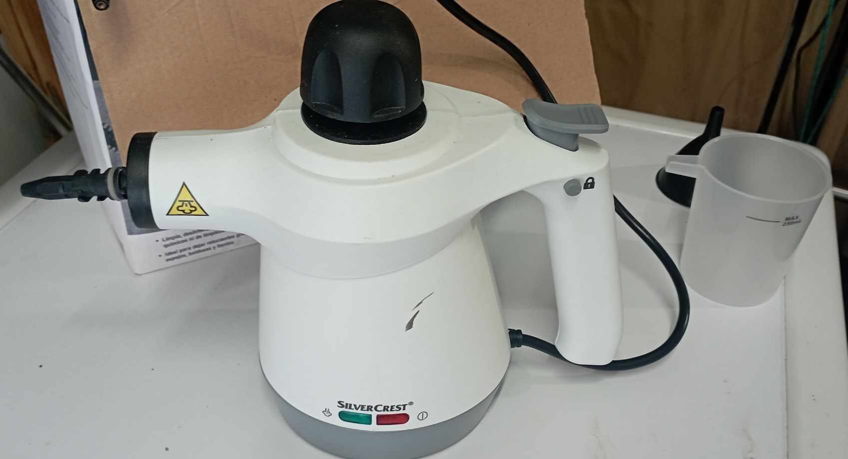 Lavadora superfícies a vapor