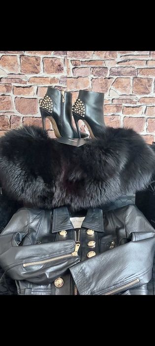 Luksusowe czarne skórzane botki z limitowanej serii Marki Kazar